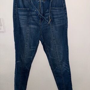 Almost Famous Women's Denim Overalls